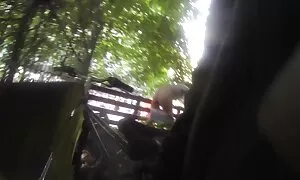 Kolme mestaria alaston vanha nainen